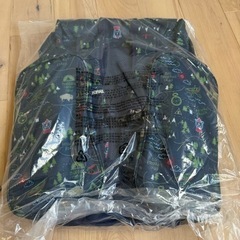 新品 コールマン 林間学校 リュック バックパック 紺の画像