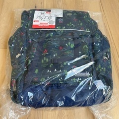 新品 コールマン 林間学校 リュック バックパック 紺