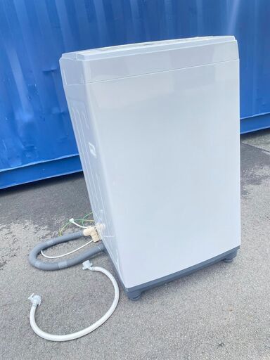 アイリスオーヤマ　全自動洗濯機　IAW-T502E　5K　20年　簡易清掃済　動作確認済　ホワイト　美品