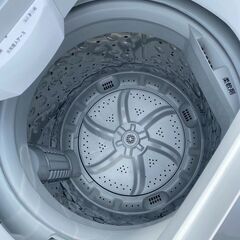 アイリスオーヤマ　全自動洗濯機　IAW-T502E　5K　20年　簡易清掃済　動作確認済　ホワイト　美品　の画像