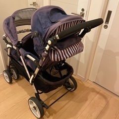 2人乗りベビーカーの画像