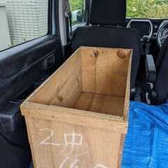 【取引中】りんご箱 1箱 10/31までに処分予定
