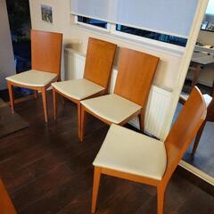 ✨札幌近郊配送可✨calligaris カリガリス　ガラスダイニングテーブルセット ✨札幌近郊配送可✨calligaris カリガリス ガラスダイニング
