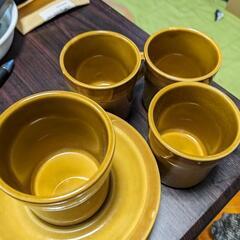 レトロ　コーヒーカップ4セット