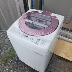 776Z 大容量洗濯機 8キロ 送料無料 設置込み 大人気モデル SHARP ES-PW8J｜洗濯機：シャープ