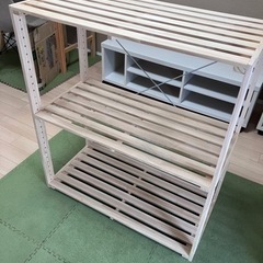 木製　ラック　棚