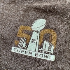【米国にて購入優勝記念Tシャツ】第50回スーパーボウル優勝記念Tシャツの画像
