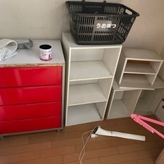 カラーボックス、収納