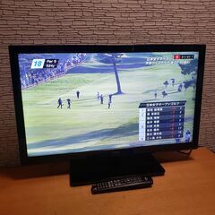 Coby 液晶テレビ LEDDTV3228AJ 外付HDD録画対応 