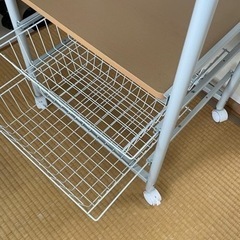 キッチンラック　炊飯器トースター置きの画像