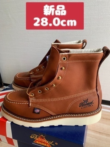 新品未使用　28cm ソログッド ブーツ モックトゥ thorogood moctoe