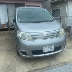 日産セレナ　シルバー　c25 2009年　車検令和6年6月