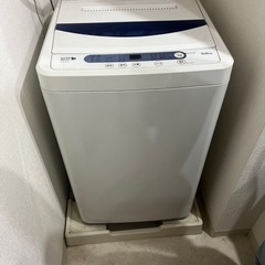 ホワイト　5Kg中古洗濯機【YWM-T50A1】の画像