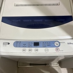 ホワイト　5Kg中古洗濯機【YWM-T50A1】の画像