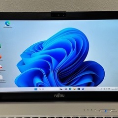 富士通ノートPC ！SSD128GB メモリ4GB★S936/P Core i5-6300U Webカメラ Win11 MS Office2021 Professional★中古超美品★ ⑤の画像