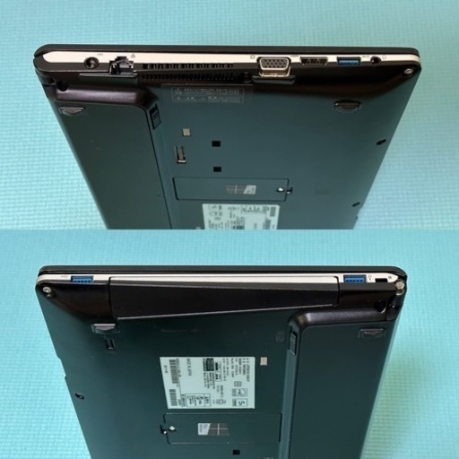 富士通ノートPC ！SSD128GB メモリ4GB★S936/P Core i5-6300U Webカメラ Win11 MS Office2021 Professional★中古超美品★ ⑤