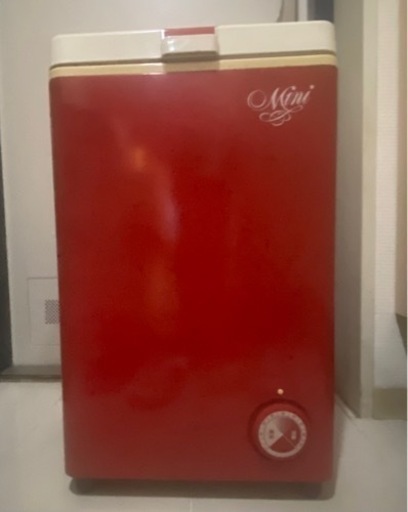 【昭和レトロ家電】三洋電機 切換式電気冷凍・冷蔵庫 HF-K102(R)