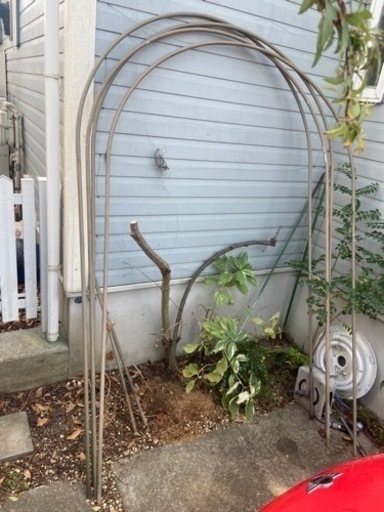 【値下しました】ガーデニング　アーチ　大型トレリス　自由なゲートをデザインできる