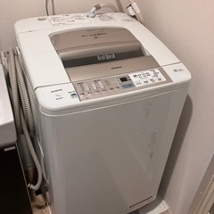 日立洗濯機あげます。※10/15か22に来られる方