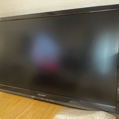 【美品】22インチ　SHARP 液晶テレビ　4000円の画像