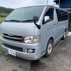 【売れました】ハイエース  ディーゼルターボ  スーパーGL車検...
