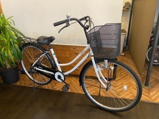 26インチ　シティサイクル　シングルギア