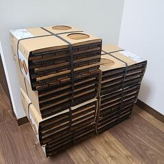 【新品・未使用】IKEA ルッネン　ウッドデッキパネル　1組(9枚)