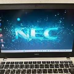 NEC ノートPC ! SSD128GB メモリ 4GB ★VersaPro VK23LB Core i3 6100U Win11 MS Office 2021 Professional★中古美品★の画像