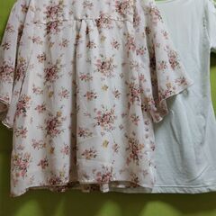 【最終価格✨未使用2点】GLACIRブラウス、クールインナーの画像