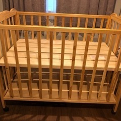 ヤマトヤ　折りたたみ式ベビーベッド