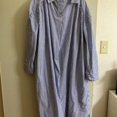 ビス　シャツワンピースの画像