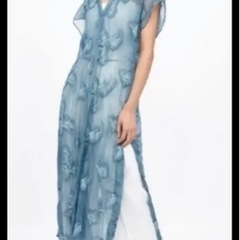 ZARA シースルーワンピース