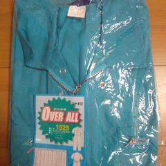 ツナギ　新品　半袖　3L　作業用　ブルー　グリーン　つなぎ　オー...