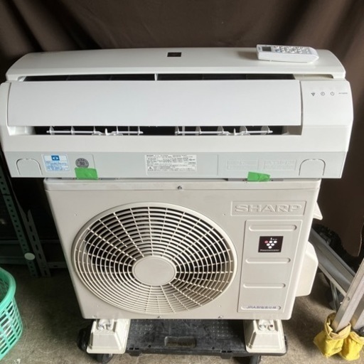 佐賀中古エアコンシャープ2019年2.2KW116番