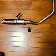 エイプ100用ヨシムラチタンマフラー