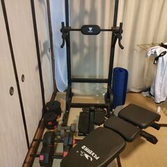 筋トレグッズ　ダイエット　一式