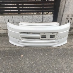 ホンダ ライフ JB1 後期用フロントバンパー モデューロエアロ付き