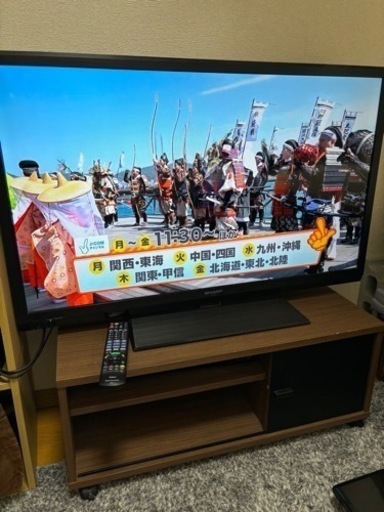 SHARP 40型　　テレビ代付