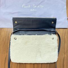 PaulSmith ポールスミス ショルダーバッグ　ファー／レザーの画像