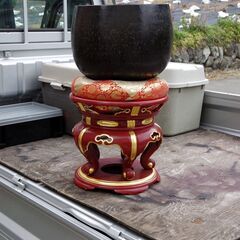 善龍りん 11寸　手打　仏具 　おりん　磬子（けいす）の画像