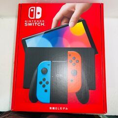 新品未開封☆ニンテンドースイッチ★有機ELモデル☆Nintendo Switch★ネオンブルー・レッド☆本体★保証書付き☆購入日2023年10月1日