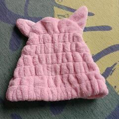 タオルキャップ　DAISOの画像