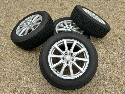 【2022年製造】❄️ほぼ新品／トヨタアルファード／☃️スタットレスタイヤ(225/60R17)／?アルミホイル付