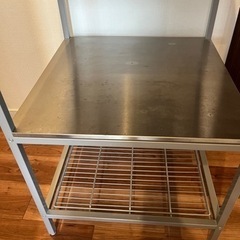 IKEA  ステンレスワゴン（現在廃盤）キッチン　作業台の画像