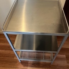 IKEA  ステンレスワゴン（現在廃盤）キッチン　作業台の画像
