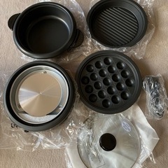 【新品未使用】グリルなべ  値下げしました！の画像