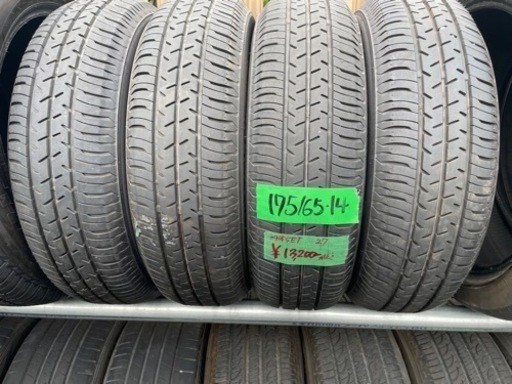 27  中古タイヤ　BRIDGESTONE SEIBELING Sl101 175/65R14 4本