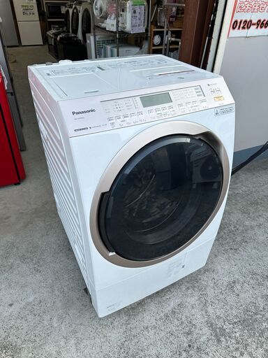 【動作保証あり】Panasonic 2021年 NA-VX900BL 11.0kg / 6.0kg ドラム式洗濯乾燥機【管理KRS624】