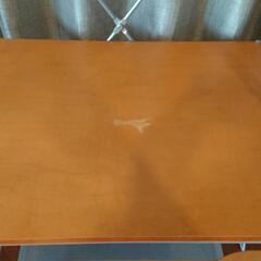 無印 ステンレスユニットシェルフ デスクの画像