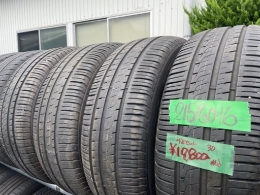 30  中古タイヤ PIRELLI Cinturato p6 215/60R16 4本
